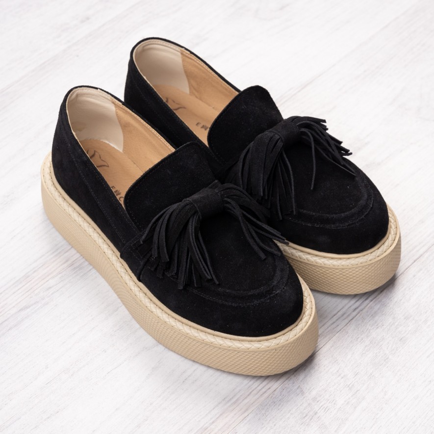    Mocasini - Sardegna - Velur Black